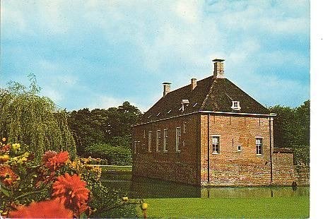 Ansichtkaart 	Leens	Verhildersum	Borg	Achterzijde, Verzenden, 1980 tot heden, Gelopen, Groningen