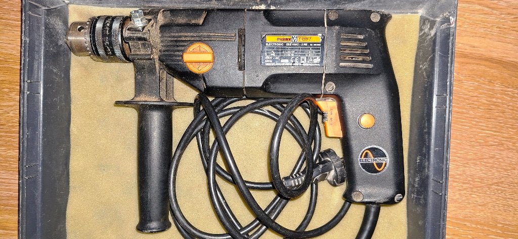 Meister Craft ESB650C slagboormachine 650 Watt., Variabele snelheid, Ophalen, Boormachine, Gebruikt