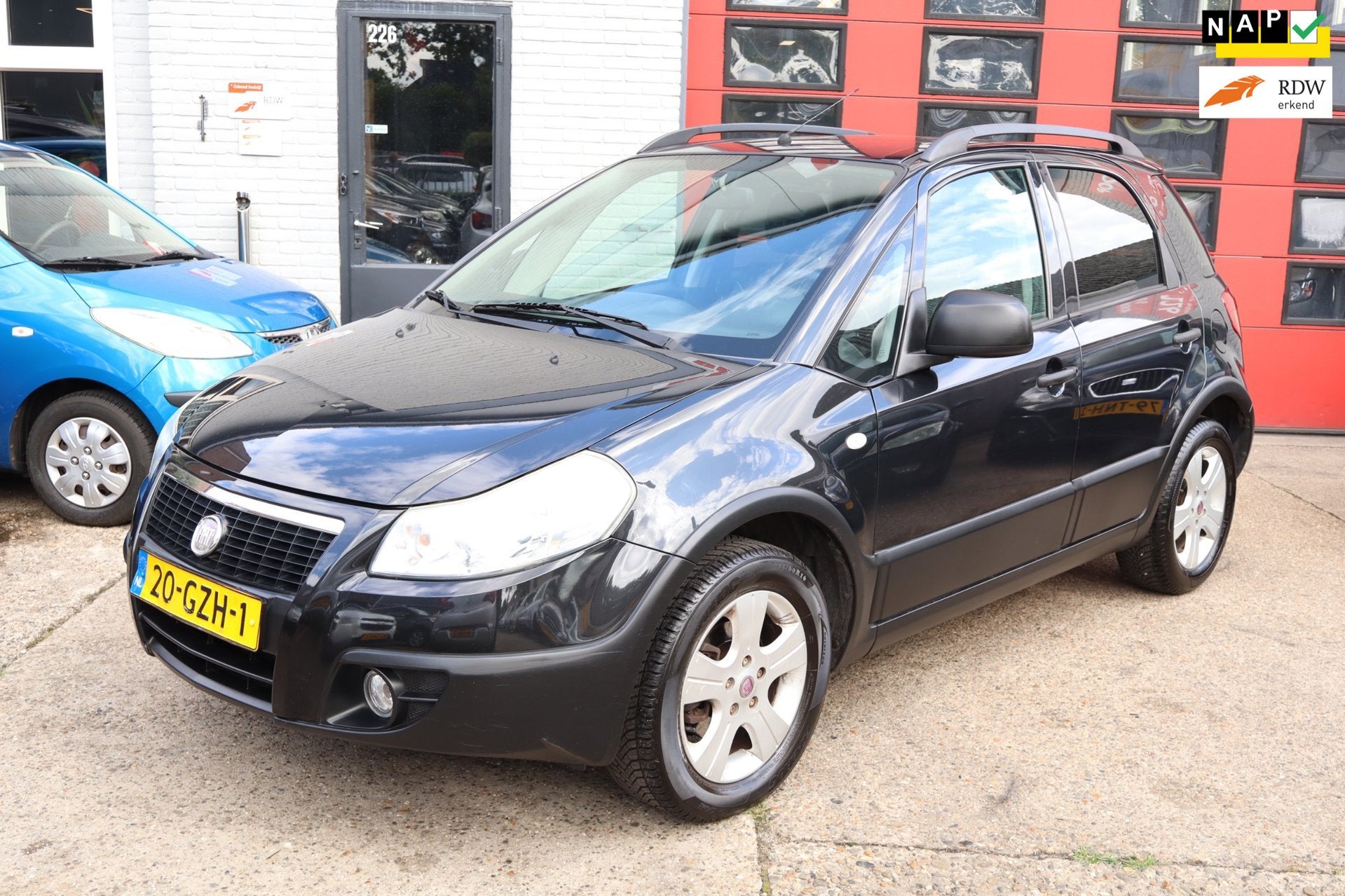 Fiat Sedici 1.6-16V Dynamic , ELEK PAKKET, AIRCO, TREKHAAK, 15 km/l, Gebruikt, 4 cilinders, 400 kg