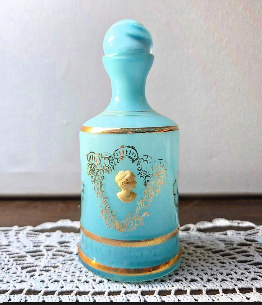 Franse Vallerysthal Fles met stop, Antiek en Kunst, Ophalen of Verzenden
