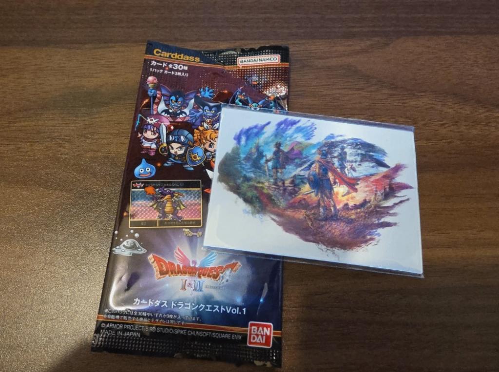 Dragon Quest I & II HD-2D Remake promo 3D Lenticular card, Spelcomputers en Games, Games | Nintendo Switch, Verzenden, 1 speler