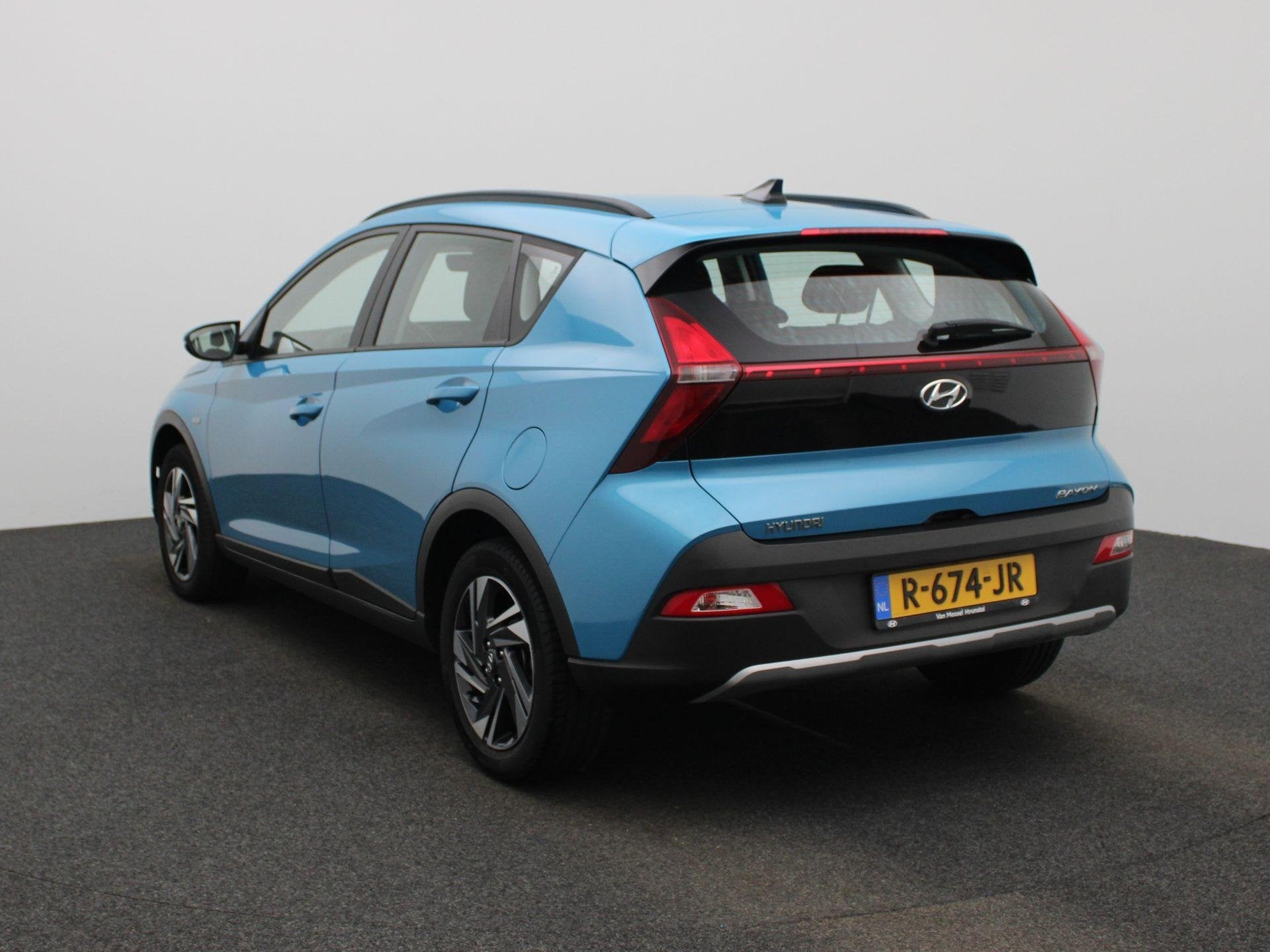 Hyundai Bayon 1.0 T-GDI Comfort | CAMERA | DIGITAAL DASHBOAR, Auto's, 12 maanden, Gebruikt, Euro 6, Blauw