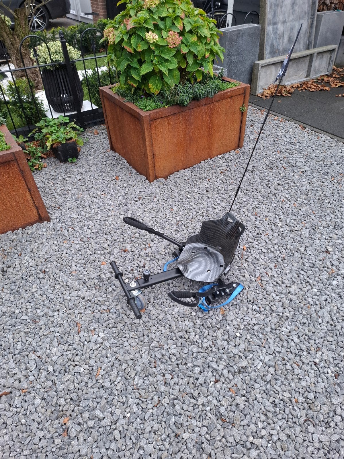 Hoverboard kart met vlag - Zo goed als nieuw, Ophalen, Zo goed als nieuw, Overige typen, Onbekend