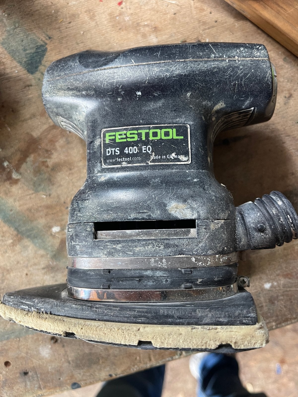 Festool DTS 400 EQ Vlakschuurmachine - Defect, Verzenden, Gebruikt, Minder dan 600 watt, Vlakschuurmachine