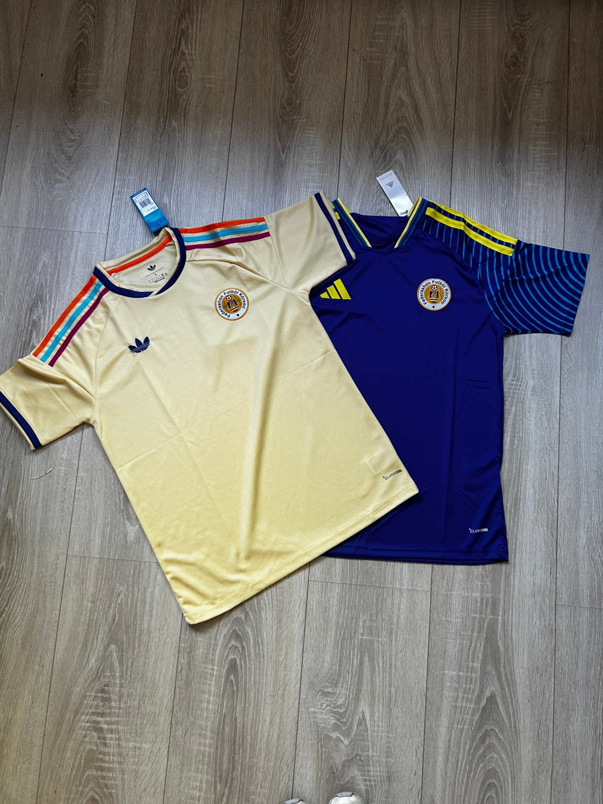 Curaçao thuis en uitshirt in maat S t/m XXL, Sport en Fitness, Voetbal, Groter dan maat XL, Verzenden, Zo goed als nieuw, Shirt