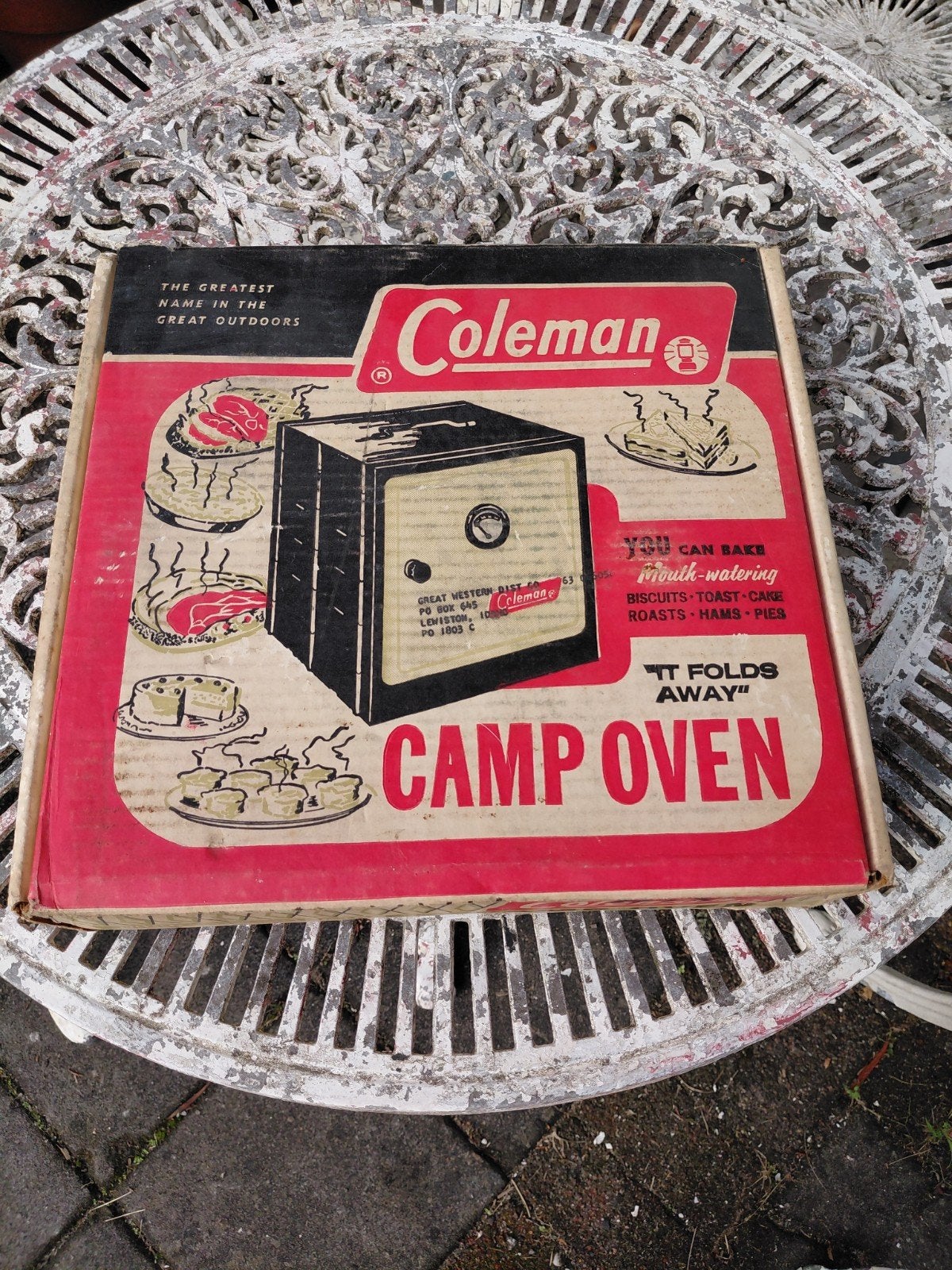 Vintage Coleman Camp Oven – ongebruikt in originele doos, Ophalen, Nieuw