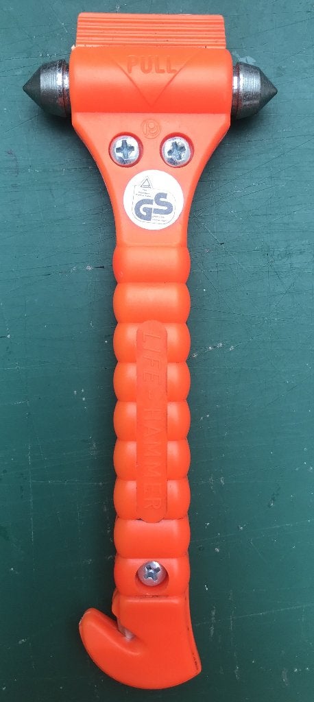 LifeHammer noodhamer Glow in the Dark oranje, Ophalen, Nieuw
