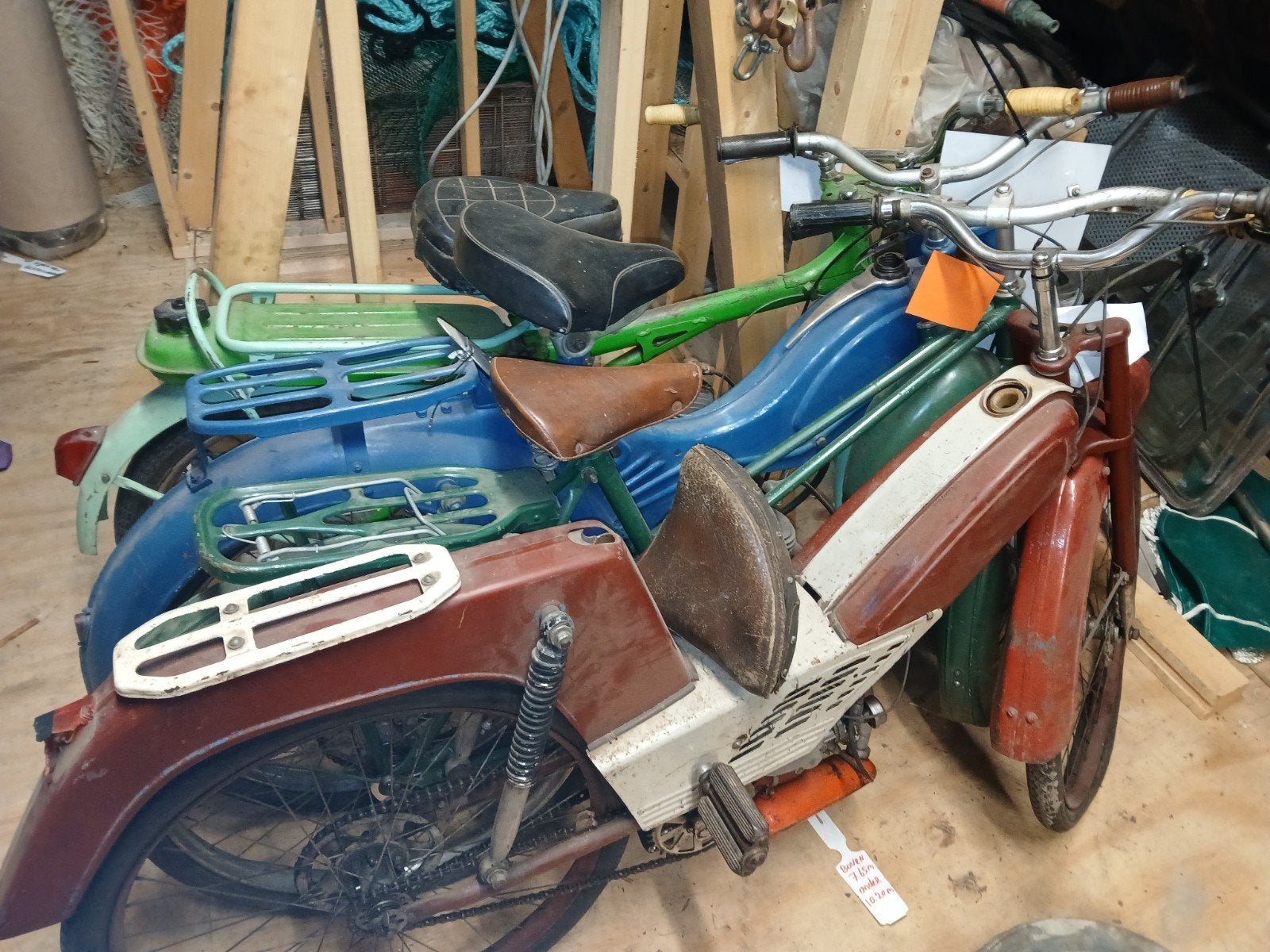 partij oldtimers 5 , 4x riga 1x wonder inruil mogelijk, Fietsen en Brommers, Brommers | Oldtimers, Ophalen, Maximaal 45 km/u, Overige merken