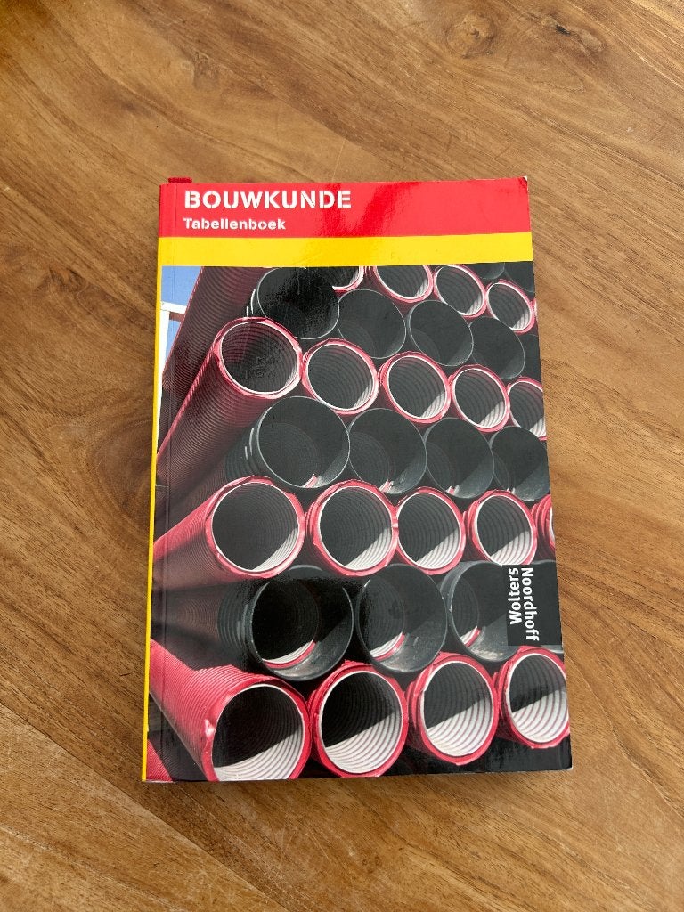 Bouwkunde / studieboek BOUWKUNDE Tabellenboek / HBO, Boeken, Ophalen of Verzenden, Beta, Zo goed als nieuw, HBO