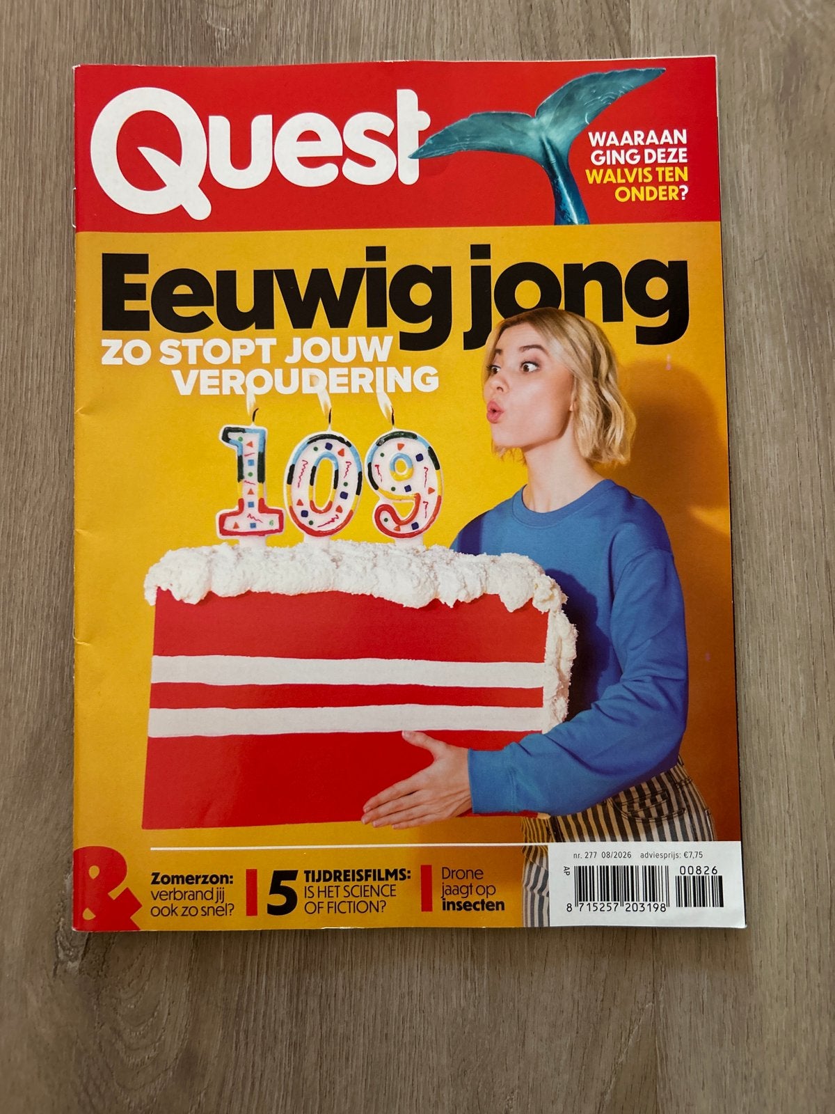Quest van augustus 2026, Ophalen, Zo goed als nieuw, Wetenschap en Natuur