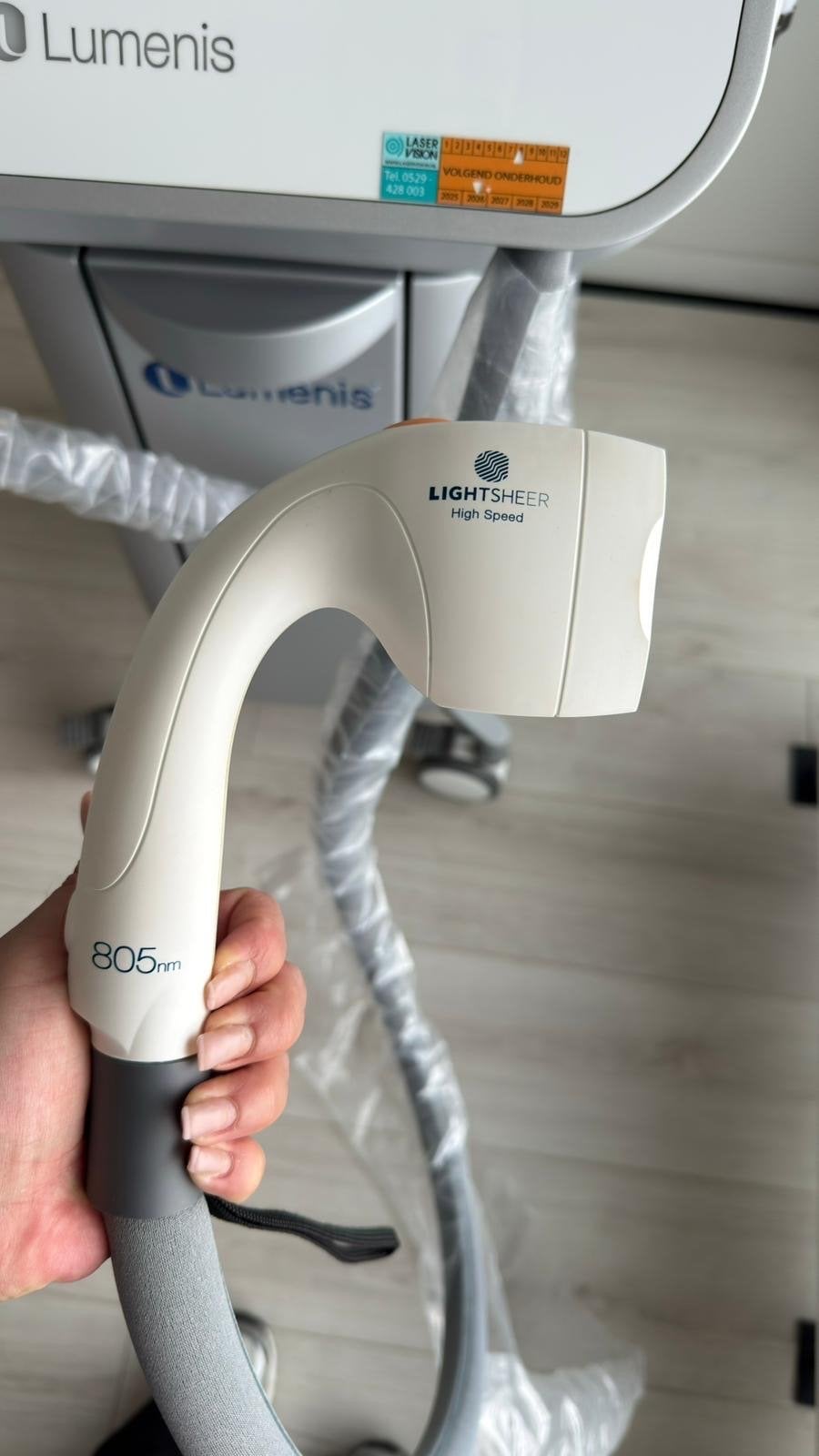 Lumenis LightSheer Diode Laser, Ophalen, Zo goed als nieuw, Scheren en Epileren