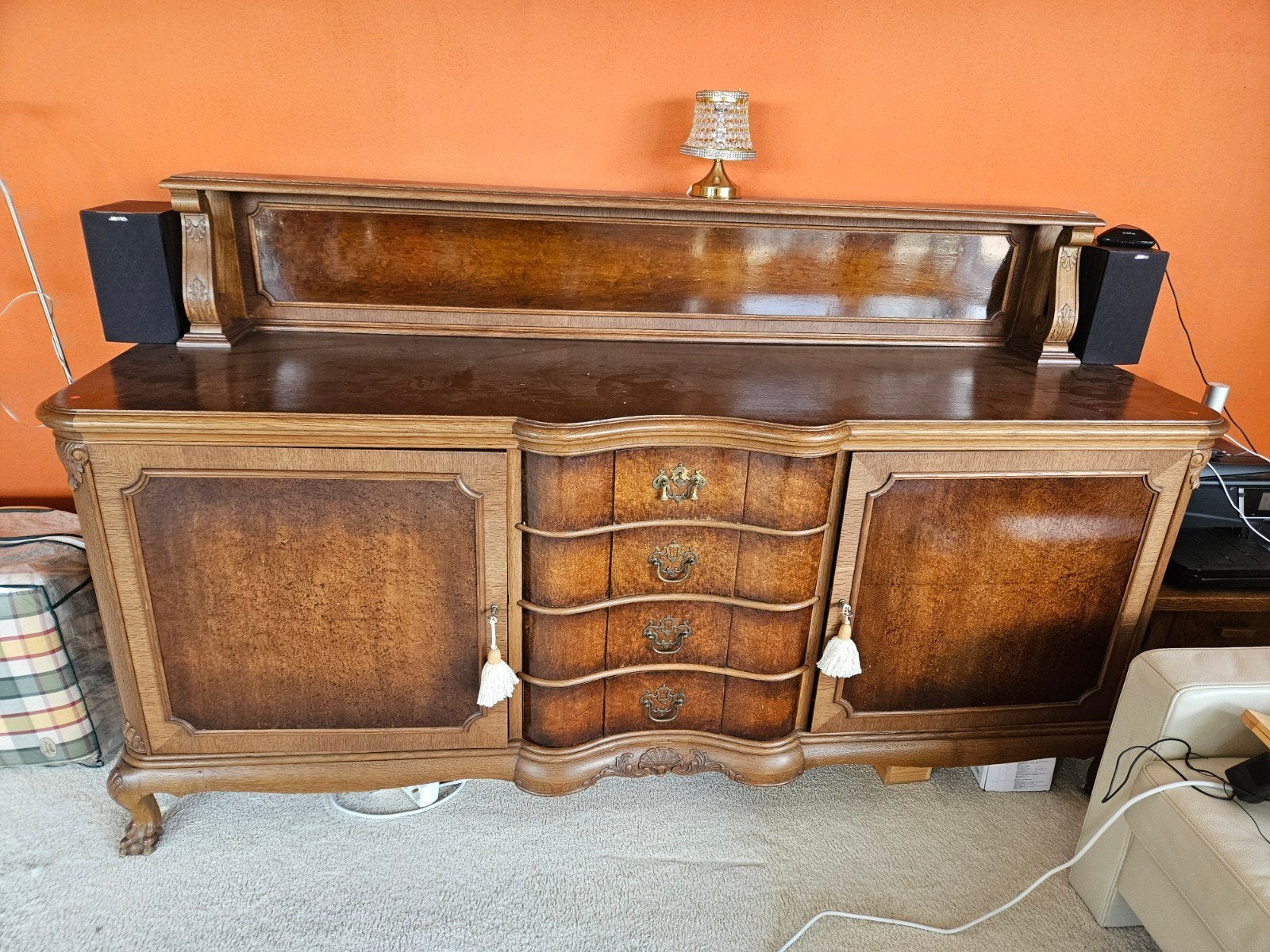 Gratis Antiek Dressoir met Lades en Deuren, Ophalen, Gebruikt, Met lade(s), Klassiek, Antiek