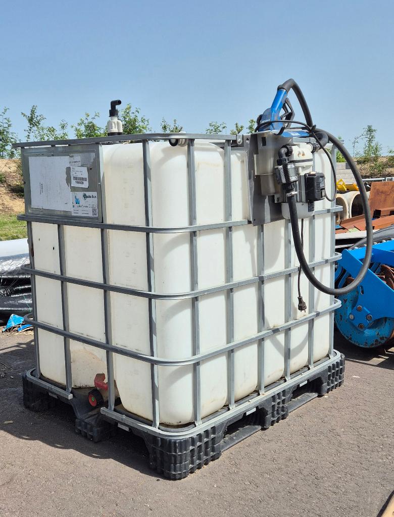 AdBlue opslagtank met pomp – Complete set (IBC 1000L), Ophalen, Gebruikt, Overige merken, Brandstofsystemen