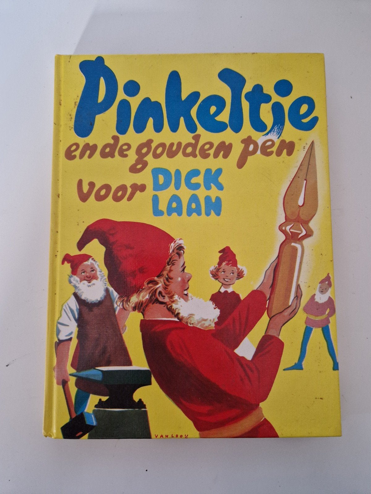 Pinkeltje en de Gouden Pen voor Dick Laan, Gelezen, Fictie algemeen, Dick Laan, Ophalen of Verzenden