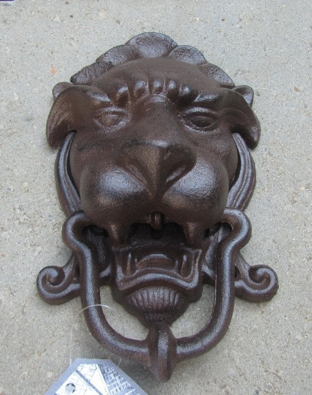 ESSCHERT DESIGN - DEURKLOPPER - LEEUW -GIETIJZER, Ophalen of Verzenden, Nieuw