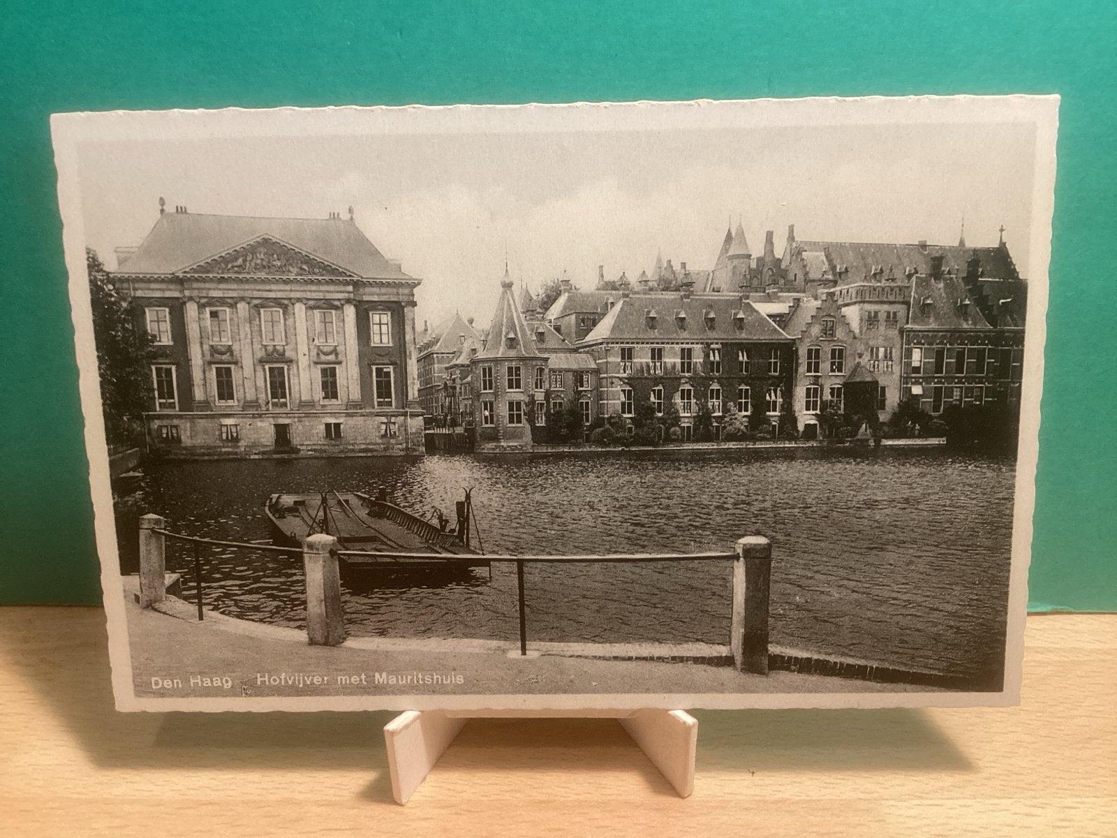 Den Haag: Hofvijver met Mauritshuis.     927, Ophalen of Verzenden, Voor 1920, Ongelopen, Zuid-Holland