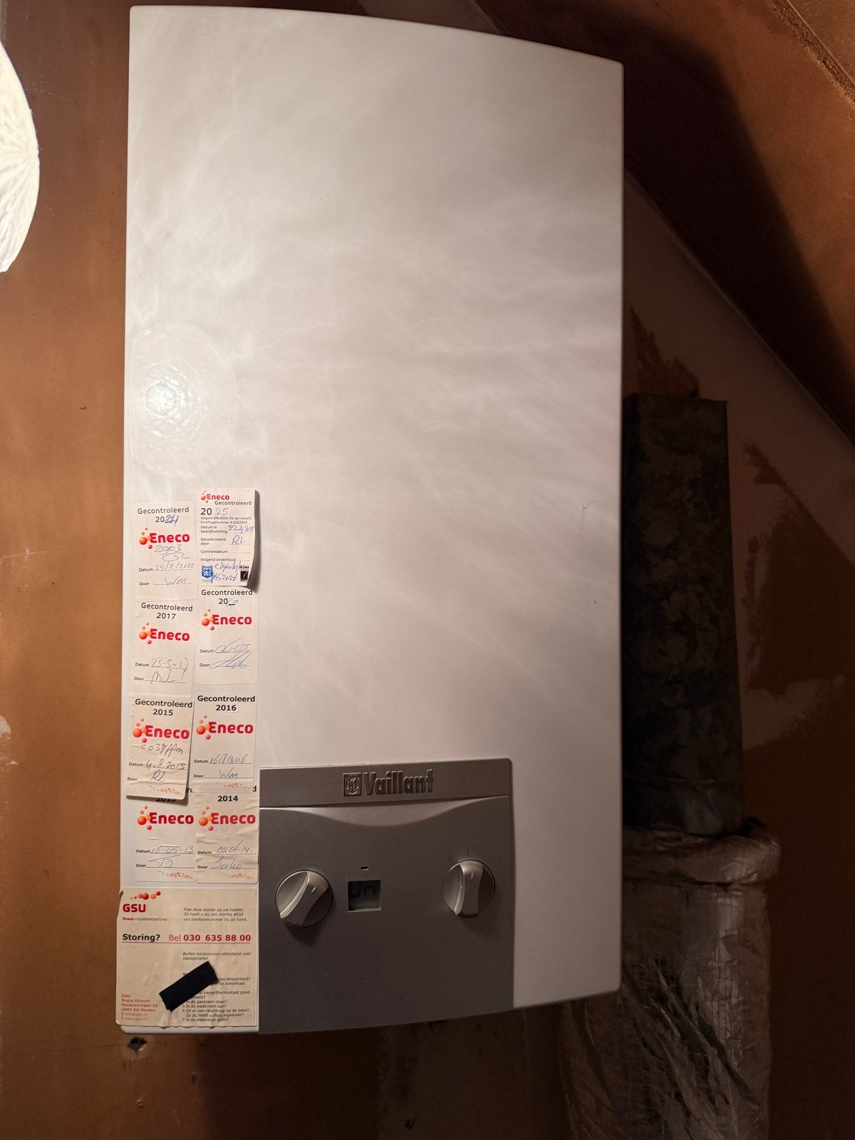 Vaillant Turbo MAG Geiser - Betrouwbaar en Efficiënt, Doe-het-zelf en Verbouw, Geisers en Boilers, Ophalen, Gebruikt, Aardgas