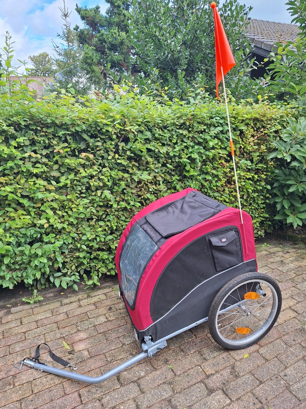 Trixie Hondenfietskar - Rood/Zwart - Gebruikt, Ophalen, Trixie, Gebruikt, Opvouwbaar