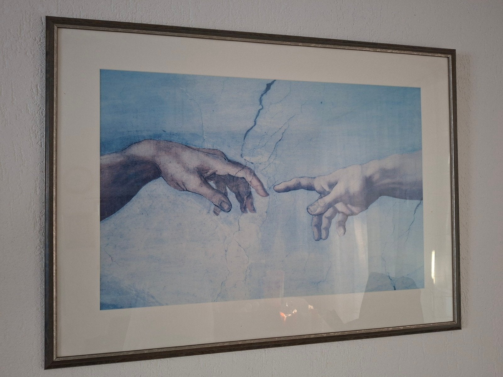 Schilderij "The making of Adam", Antiek en Kunst, Kunst | Schilderijen | Klassiek, Ophalen