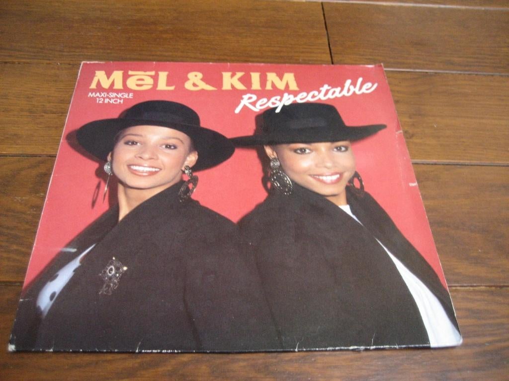 80s mel &; kim respectable maxi, Cd's en Dvd's, Vinyl | Pop, Ophalen of Verzenden, Gebruikt, 12 inch