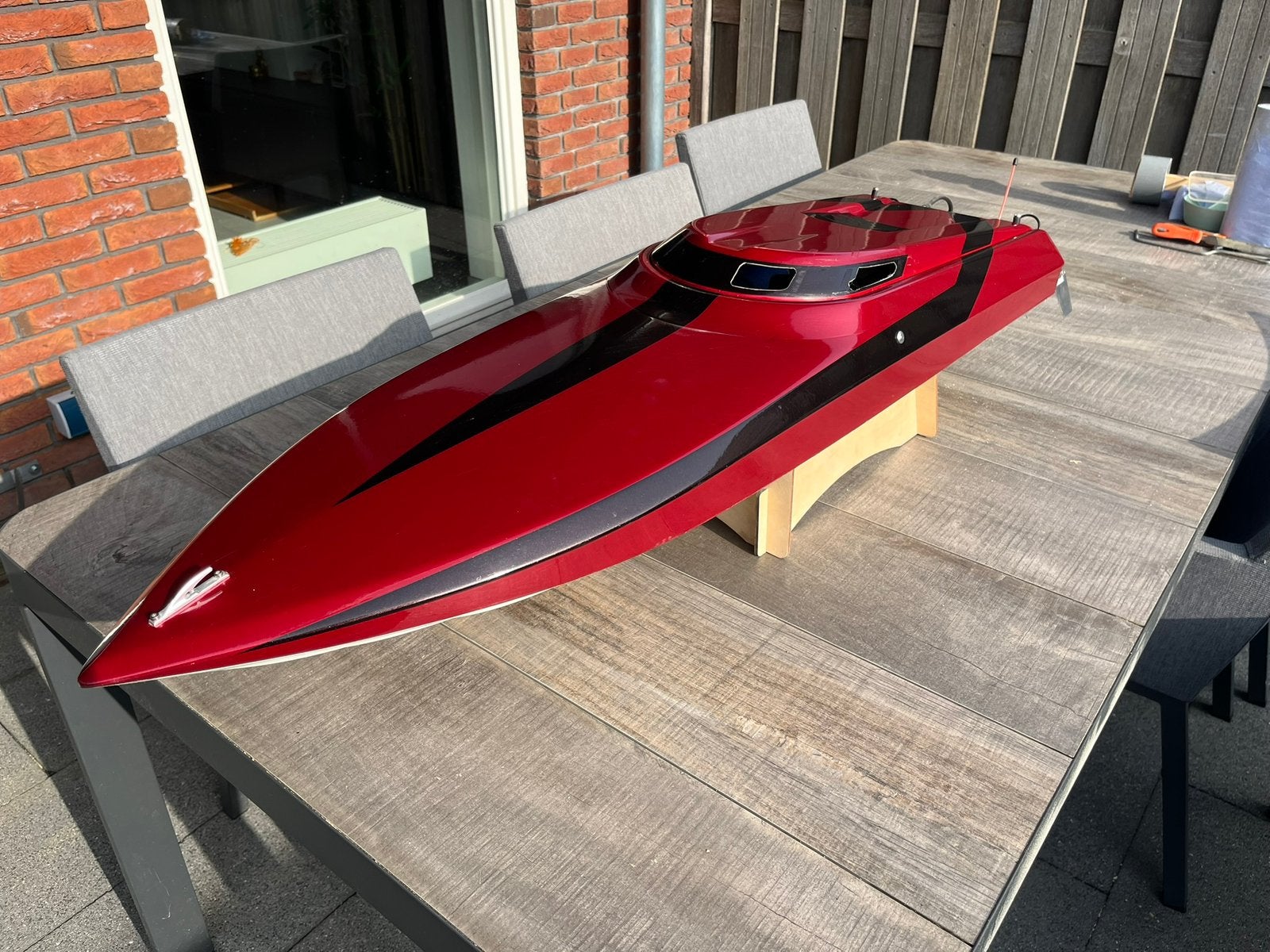 Rc Powerboat Powerboot RS Razor 45, Ophalen, Gebruikt, Groter dan 1:32, Overige merken