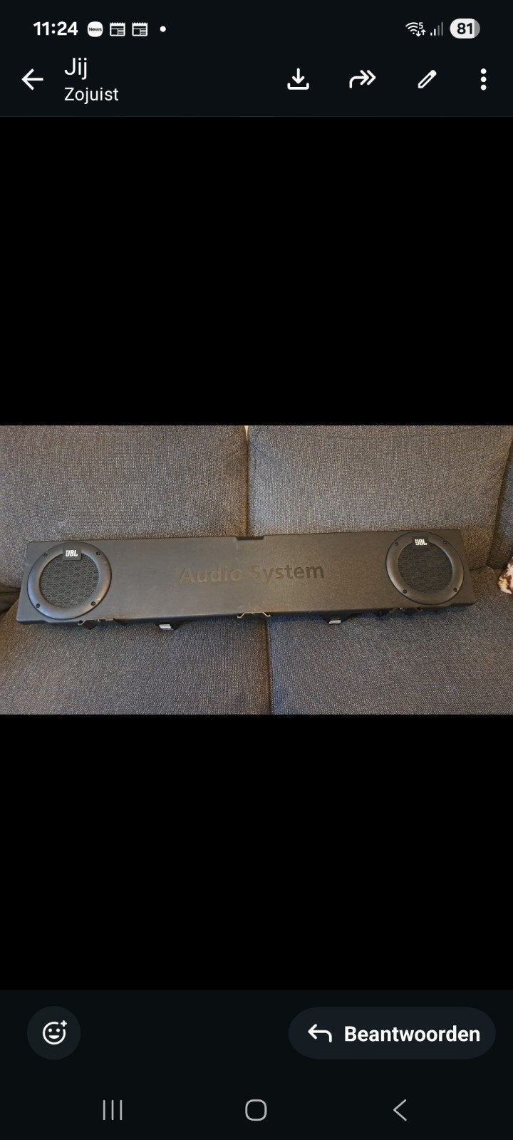Audio systeem jbl, Ophalen of Verzenden