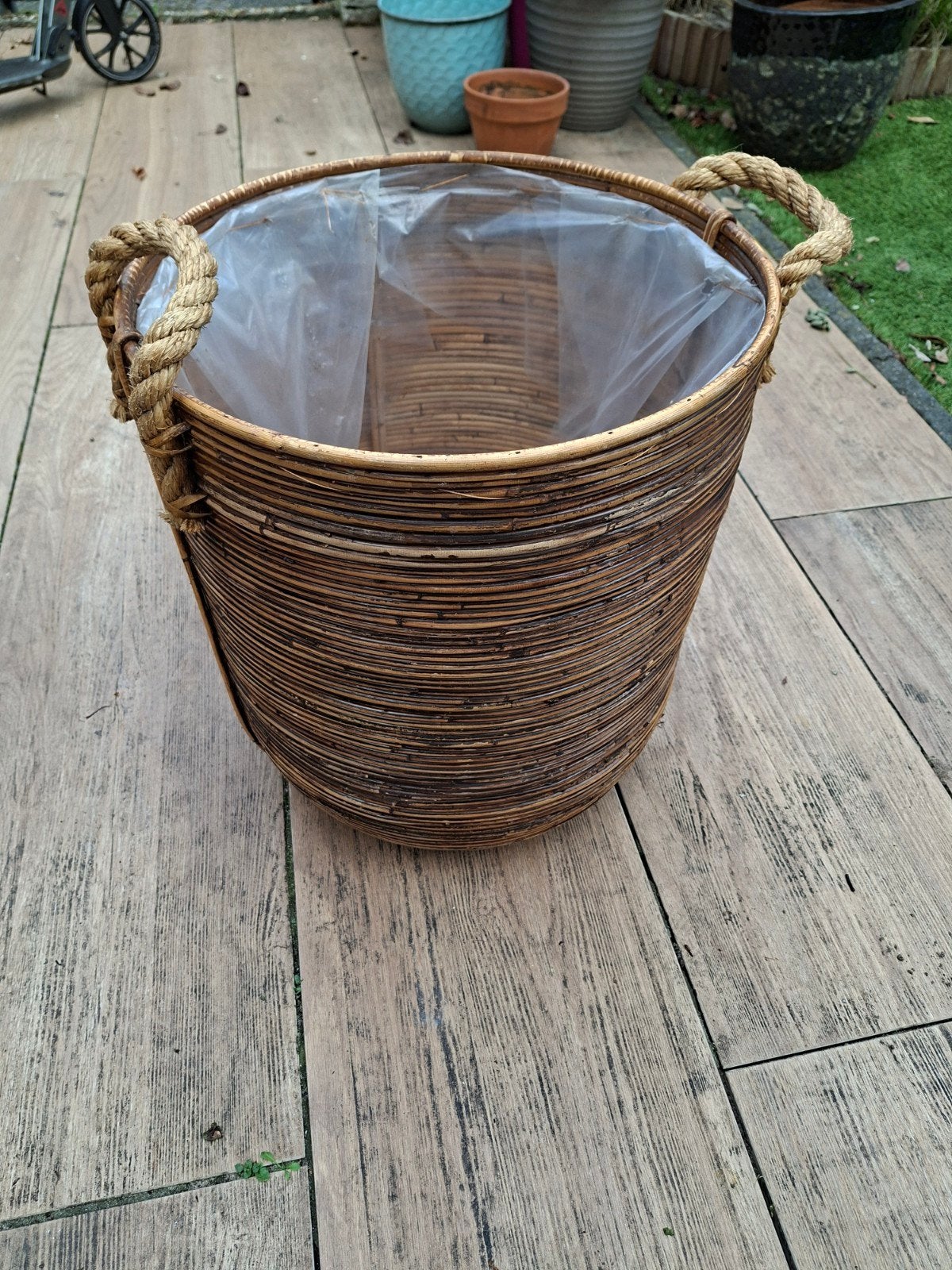 Rotan bloempotten voor tuin & terras | Marktplaats