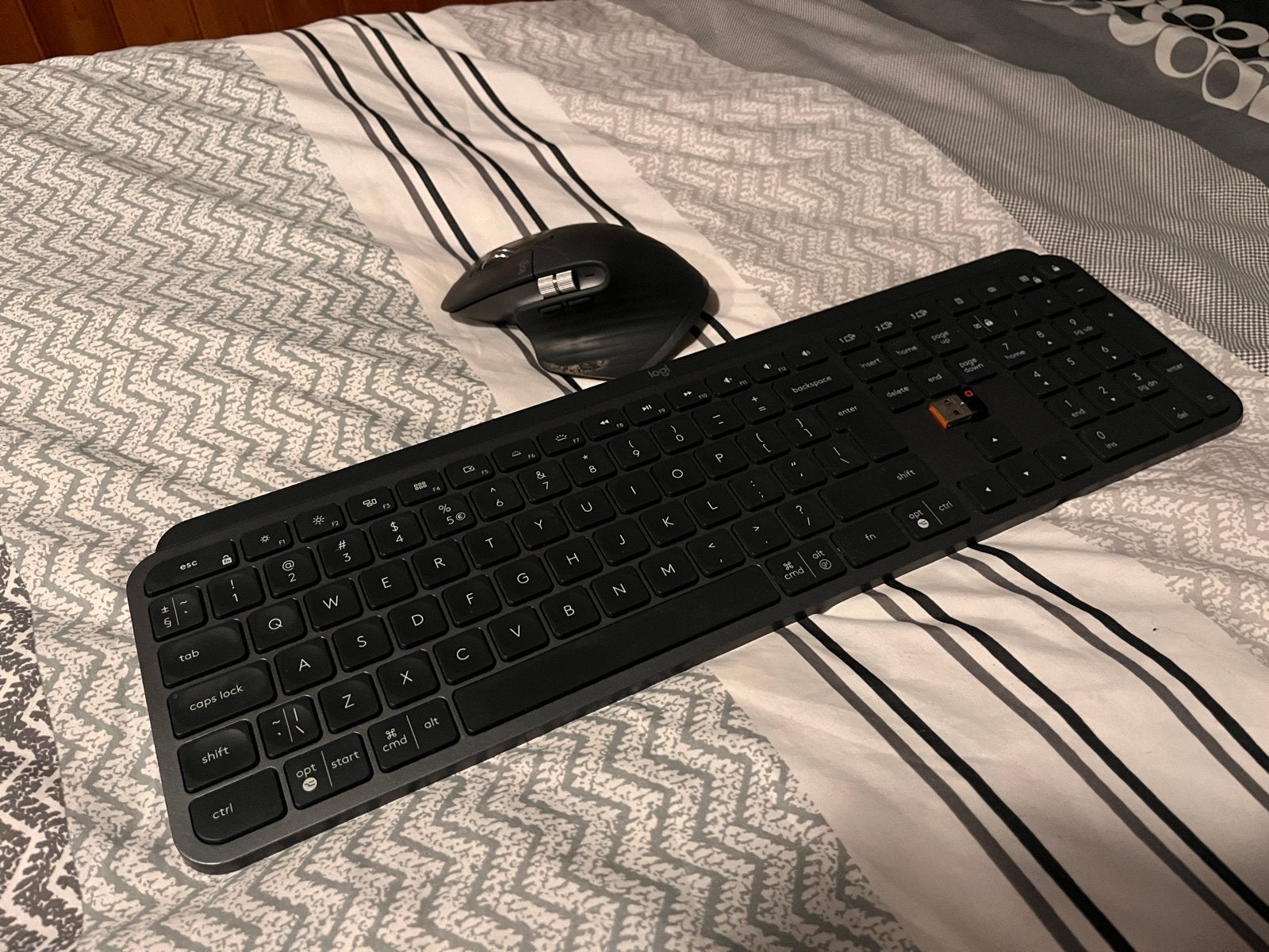 Logitech MX Keys en Master 3 set - Gebruikt, goede staat, Computers en Software, Muizen, Gebruikt, Muis, Rechtshandig, Draadloos
