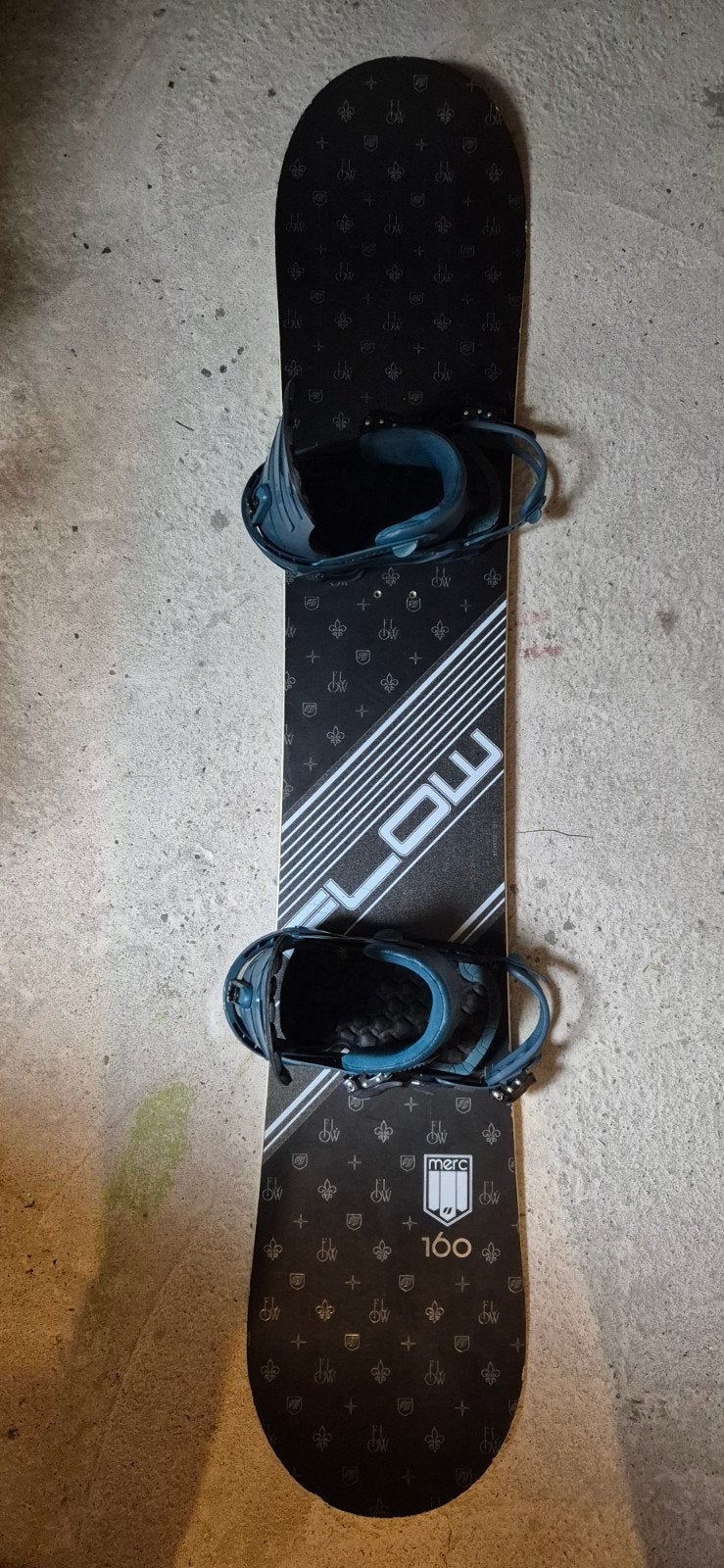 flow merc 2 160 + salomon bindingen, Ophalen, Gebruikt, Board
