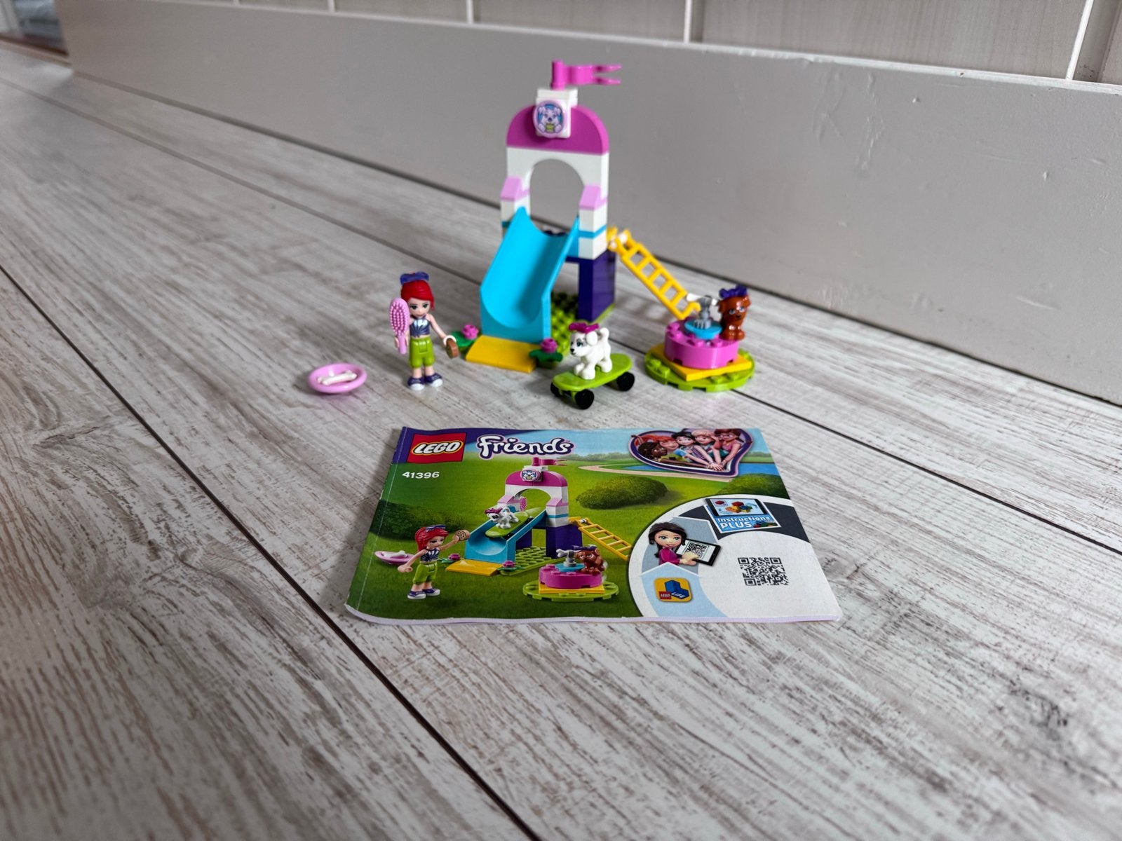 Lego Friends 41396 Hondenspeelplaats met Mia, Lego, Friends, Ophalen of Verzenden, Compleet