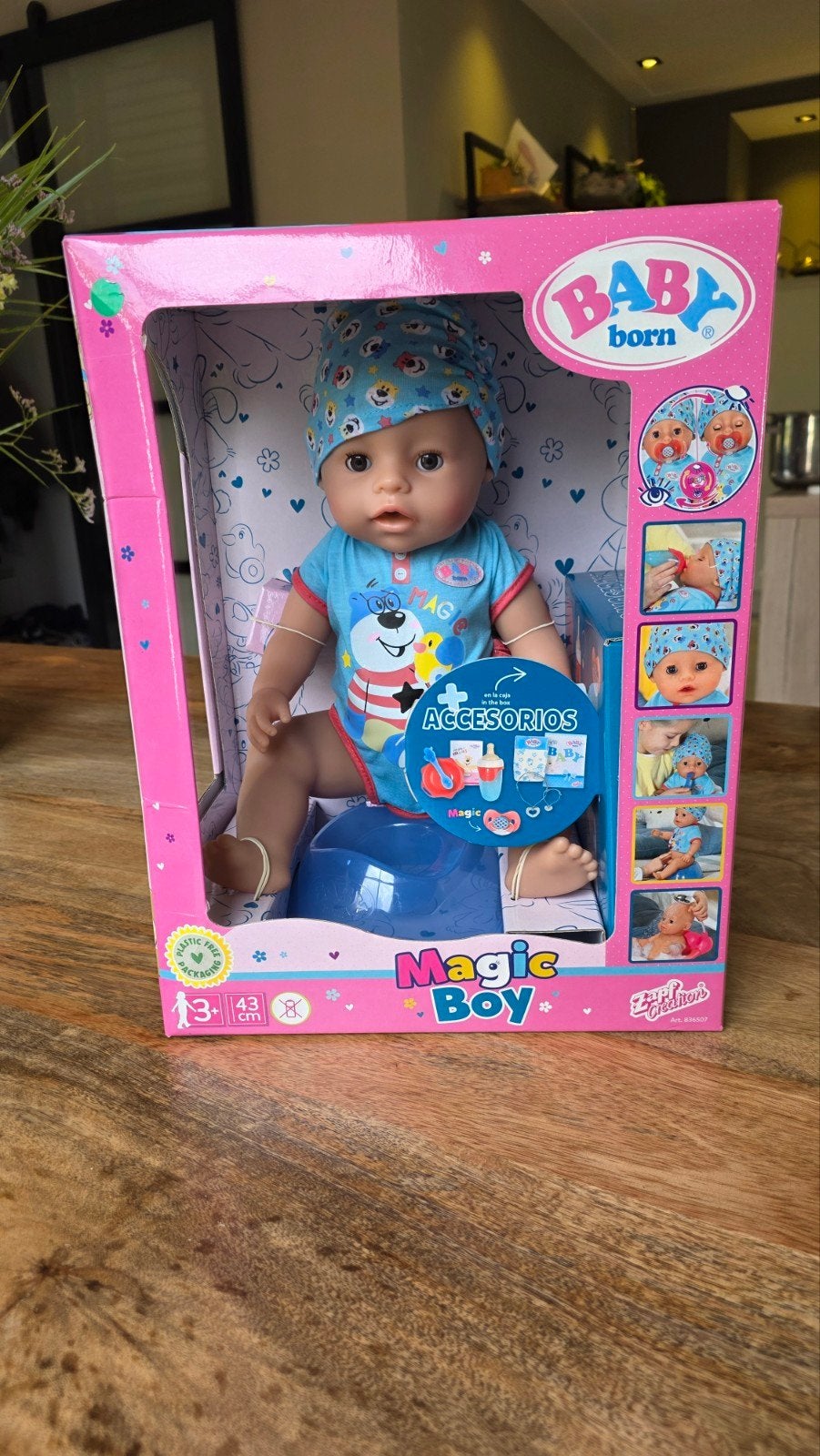 BABY born Magic Boy pop met accessoires - Nieuw in doos, Ophalen of Verzenden