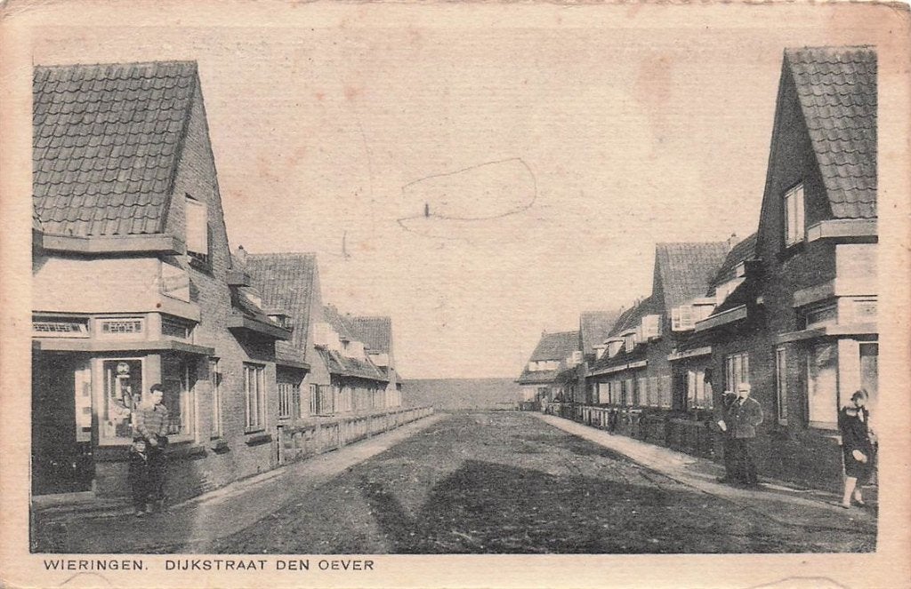 703-137-029 Wieringen Dijkstraat Den Oever, Verzenden, Voor 1920, Noord-Holland