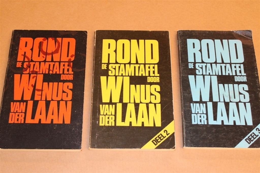 Rond de stamtafel - Winus van der Laan - 3 delen, Ophalen of Verzenden, Zo goed als nieuw