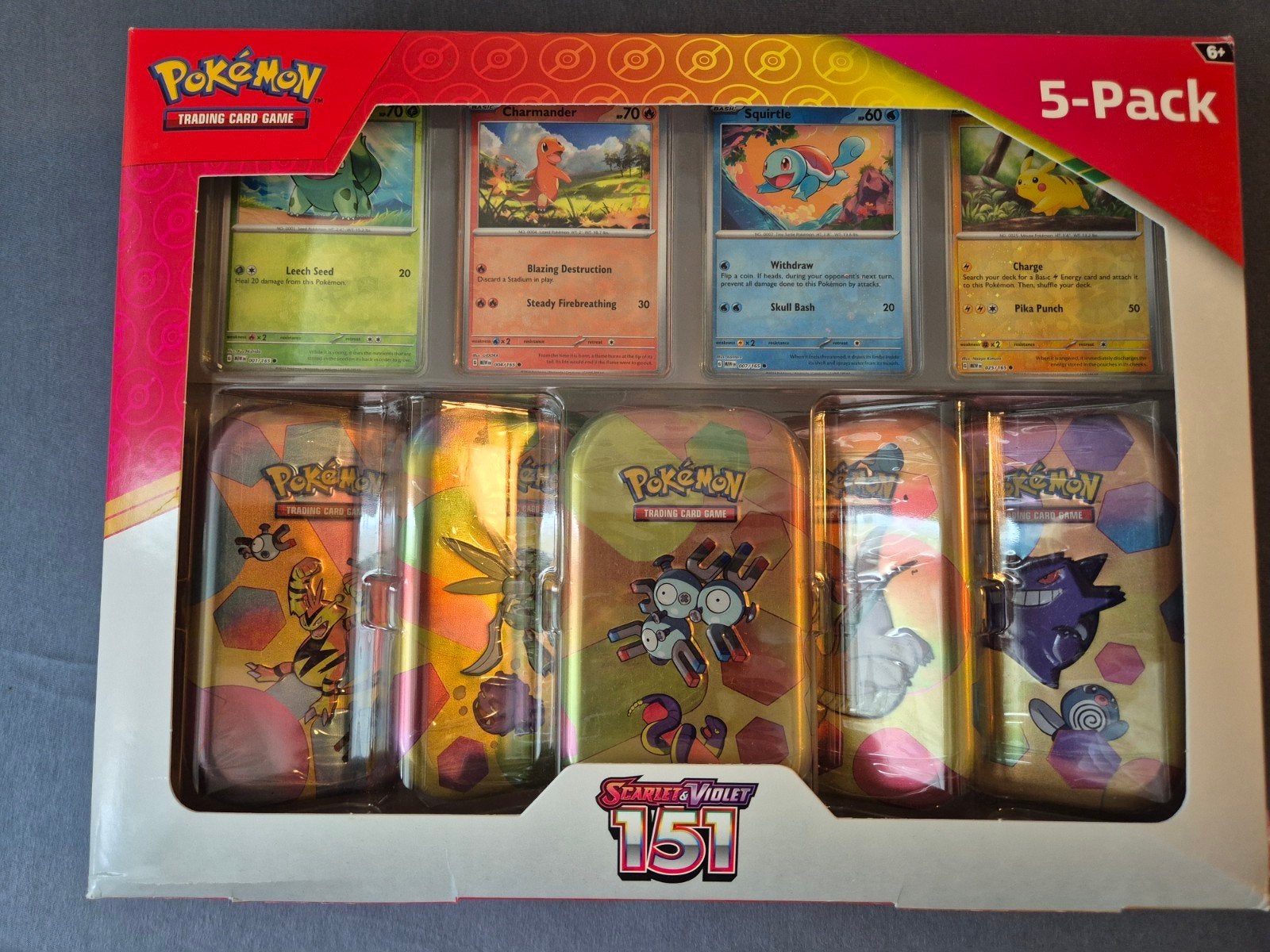 Pokémon 151 Costco Mini Tin 5-Pack, Verzenden, Nieuw