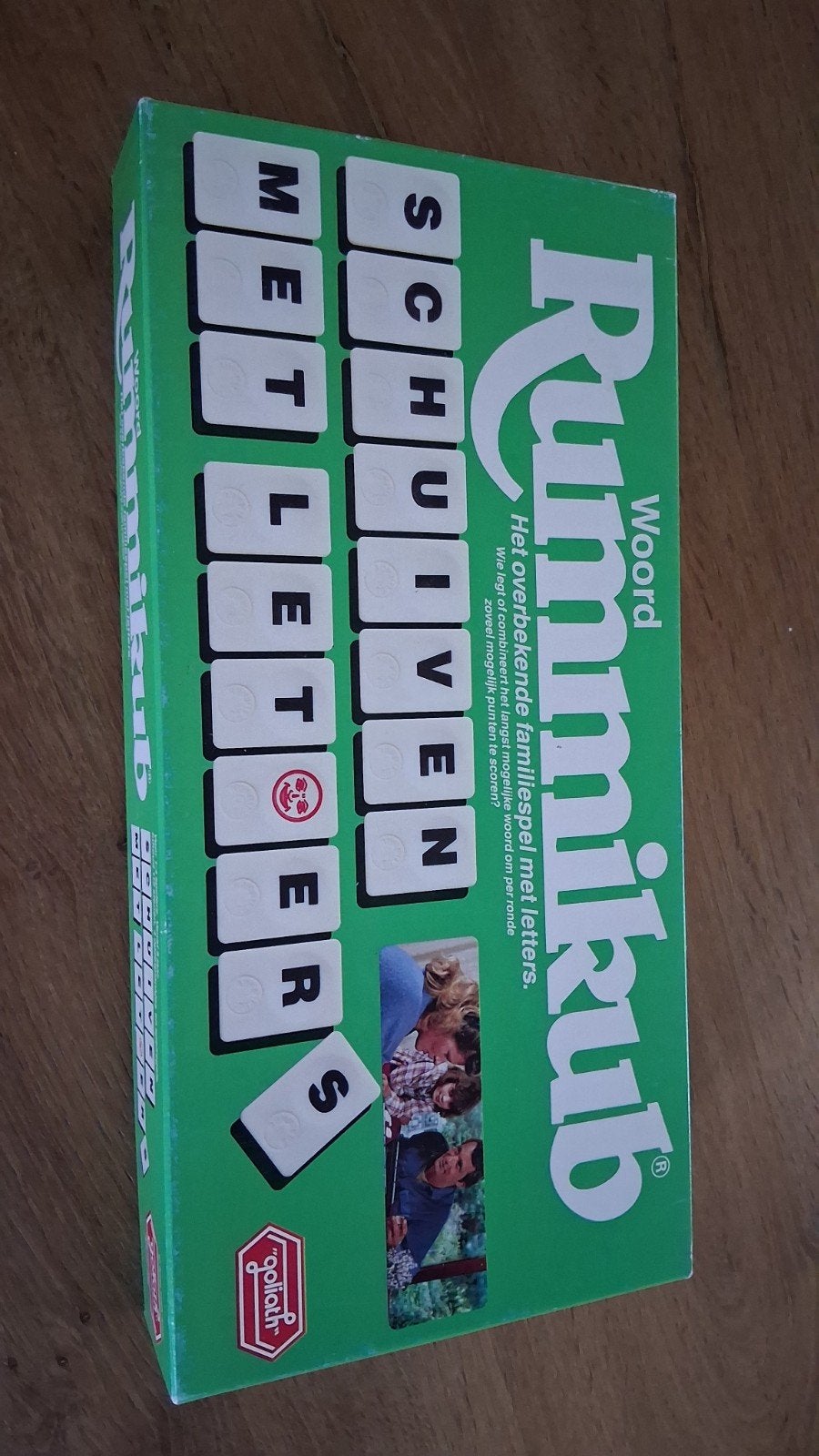 Woord Rummikub - Schijven met letters, Hobby en Vrije tijd, Gezelschapsspellen | Bordspellen, Ophalen of Verzenden, Nieuw