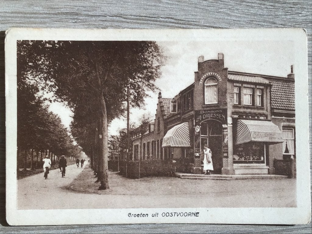 Oude Ansichtkaart Oostvoorne - Bosmans A. Driessen 1920-25, Ophalen of Verzenden, 1920 tot 1940, Ongelopen, Zuid-Holland
