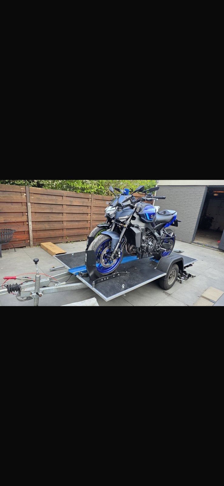 Motortrailer motor aanhanger, Ophalen, Nieuw