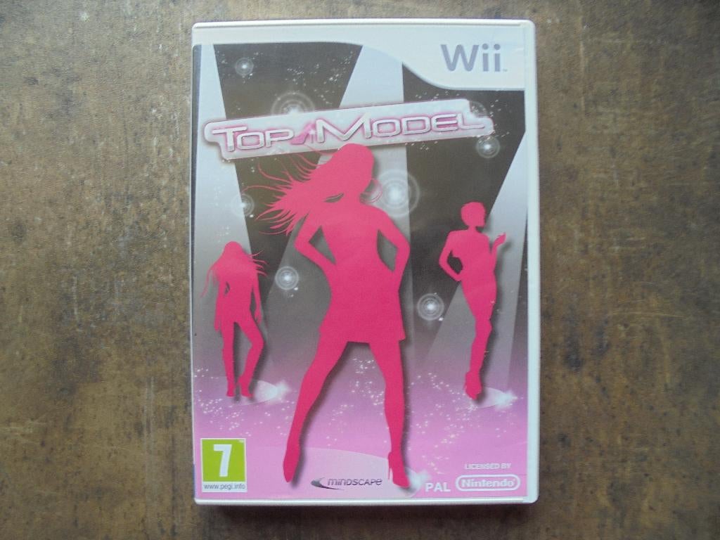 Top Model voor Wii (zie foto's), Spelcomputers en Games, Games | Nintendo Wii, Gebruikt, Overige genres, 1 speler, Ophalen of Verzenden