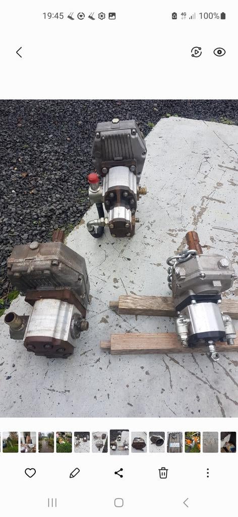 No stress mcconnel hydraulische pompen bediening maaier kuhn, Ophalen, Hakselaar