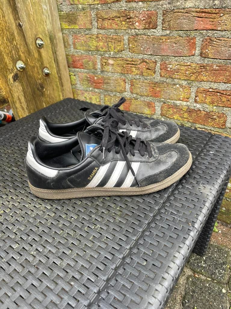 Addidas Samba schoenen maat 46 2/3, Ophalen of Verzenden, Gedragen, Zwart, Sneakers of Gympen
