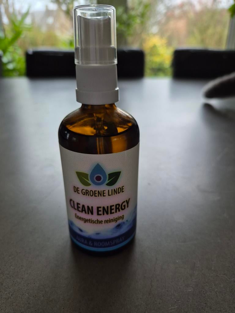 De Groene Linde Clean Energy Roomspray 100ml, Ophalen of Verzenden, Spiritualiteit algemeen