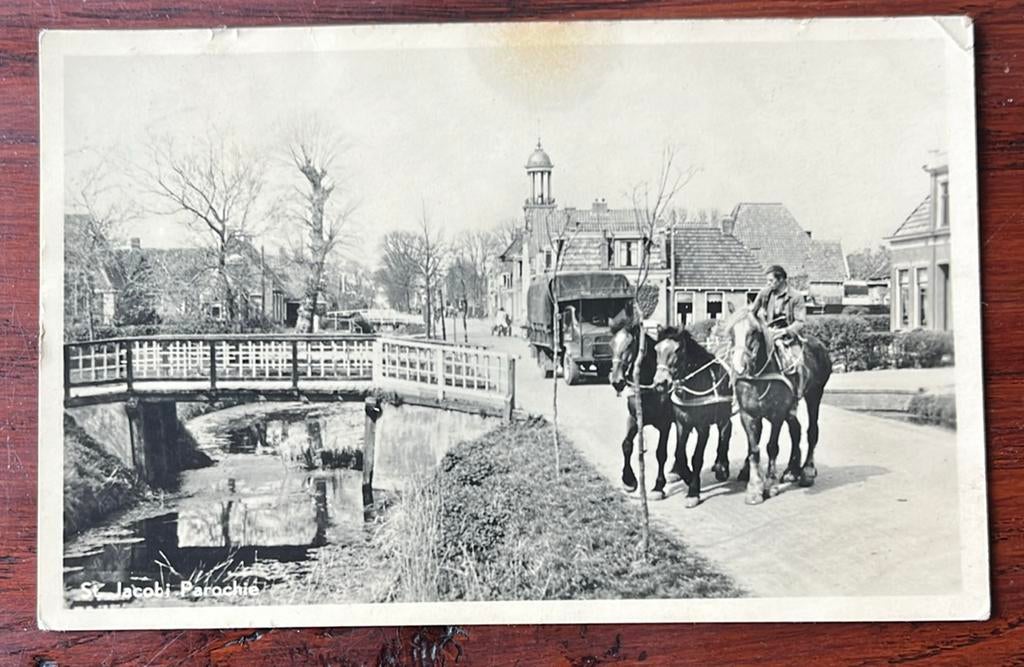 Sint Jacobiparochie 1948, Ophalen of Verzenden, 1940 tot 1960, Gelopen, Friesland
