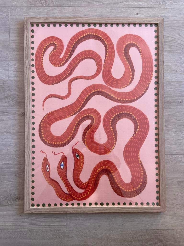 Print / poster / schilderij Anna Nina x Rosa de Weerd, Antiek en Kunst, Ophalen
