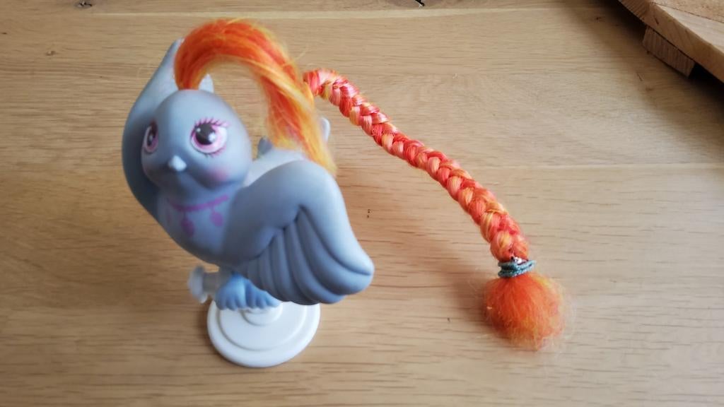 Vintage My Little Pony Hasbro kuifstaartje Fairy Tails vogel, Ophalen of Verzenden