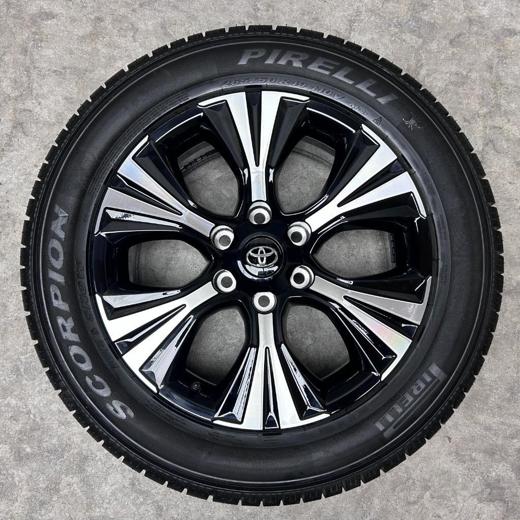 19 inch originele velgen + banden Toyota Landcruiser | Hilux, Auto-onderdelen, Banden en Velgen, 19 inch, 265 mm, Banden en Velgen