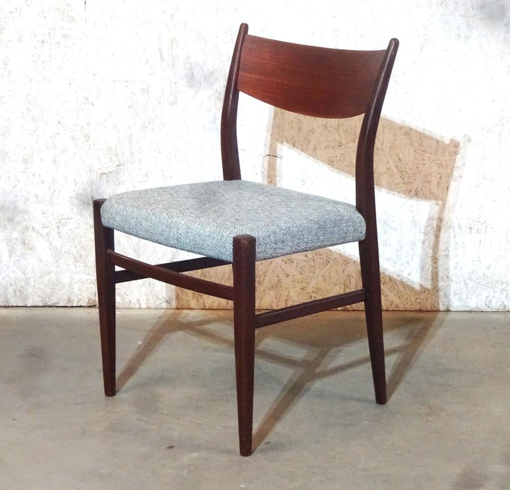 4 Retro vintage Design eetkamerstoelen stoelen PASTOE, Ophalen, Overige kleuren, Zo goed als nieuw, Overige materialen