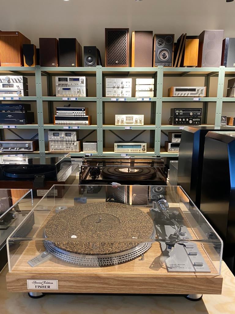 Fisher MT-6225, VAB editie, 1 jaar garantie, Fisher, Contact@vintageaudiobreda.nl, Pitch-regelaar, Zo goed als nieuw