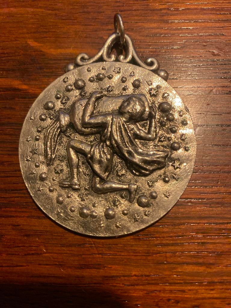 Vintage Medaillon 6,5 cm, Ophalen of Verzenden