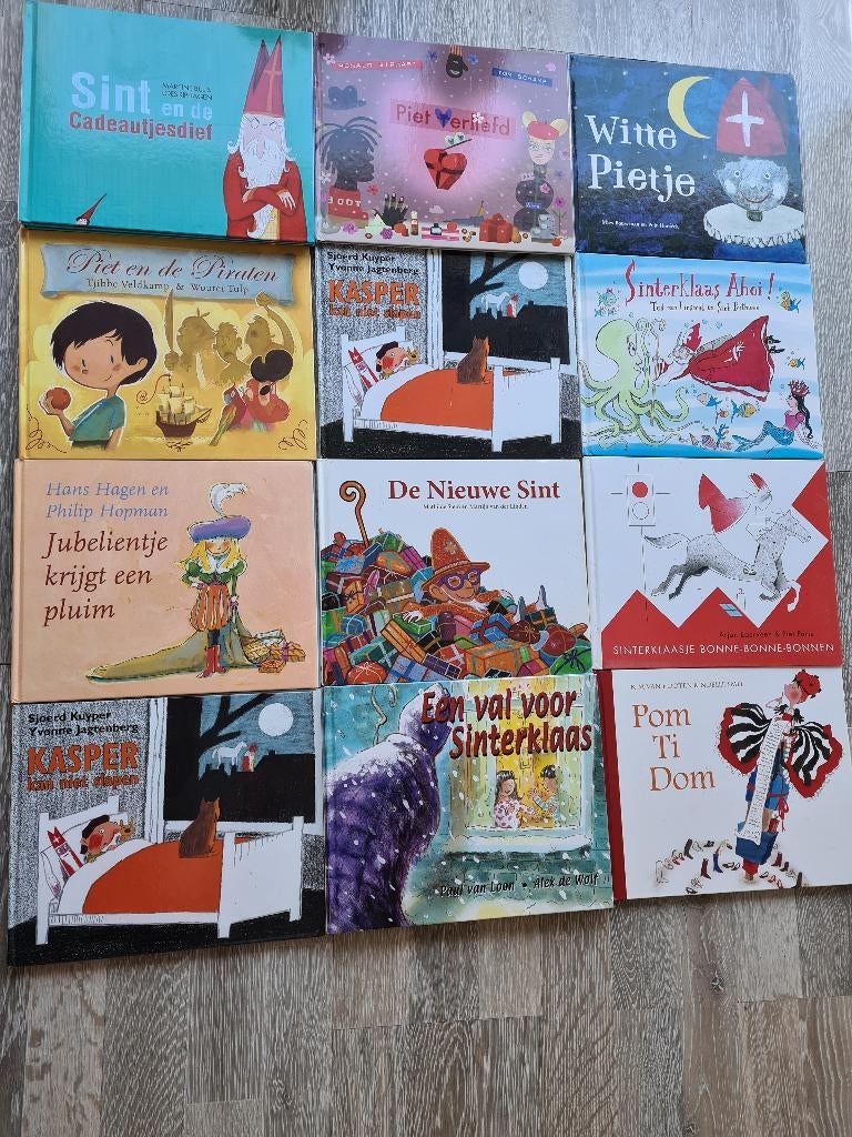 Collectie sinterklaas prentenboeken 12 titels, Diversen, Sinterklaas, Ophalen of Verzenden, Zo goed als nieuw
