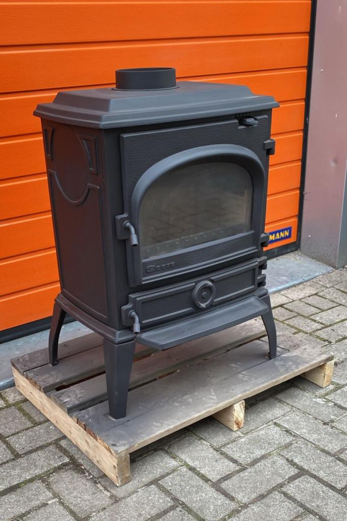 Dovre 550 cb vrijstaande houtkachel 8 Kw met zijdeur, Huis en Inrichting, Kachels, Gebruikt, Houtkachel, Ophalen of Verzenden